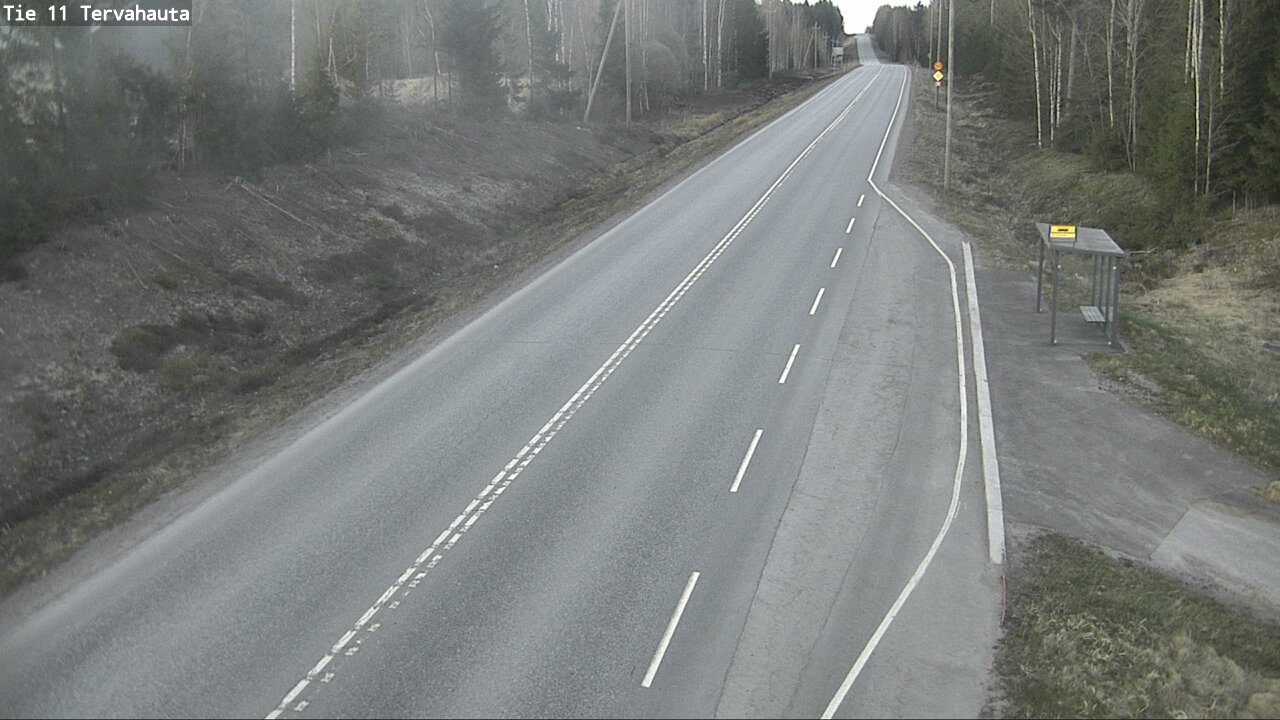 Weather Camera Image Väg 11 Sastamala Tervahauta, Sastamala, Satakunta