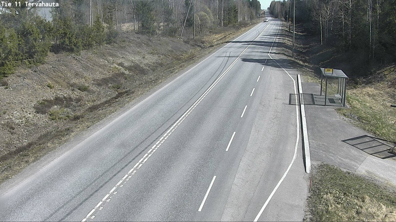 Weather Camera Image Väg 11 Sastamala Tervahauta, Sastamala, Satakunta