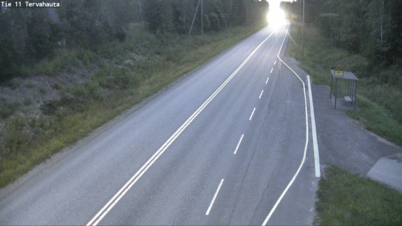 Weather Camera Image Road 11 Sastamala Tervahauta, Sastamala, Satakunta