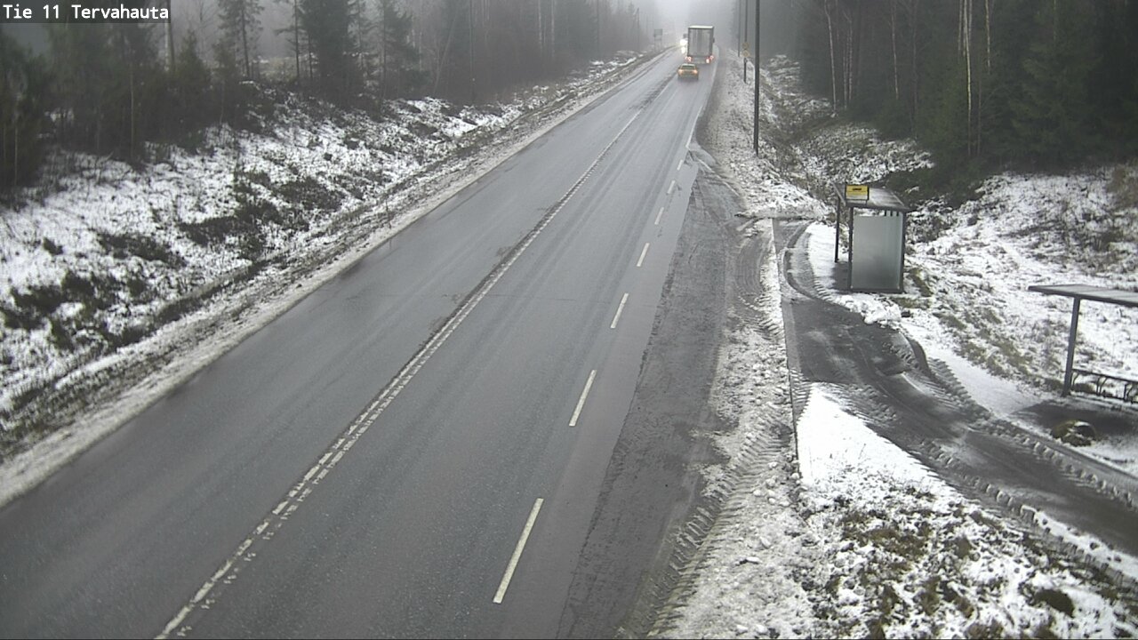 Weather Camera Image Road 11 Sastamala Tervahauta, Sastamala, Satakunta