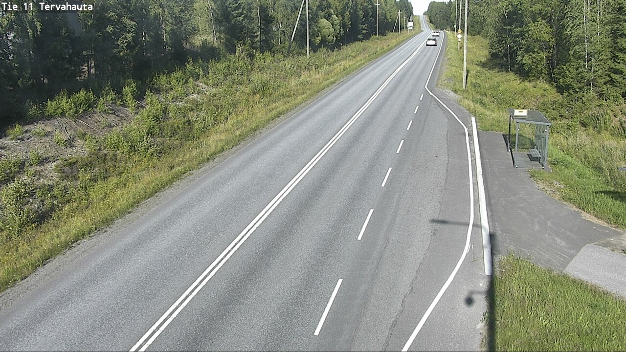 Weather Camera Image Road 11 Sastamala Tervahauta, Sastamala, Satakunta