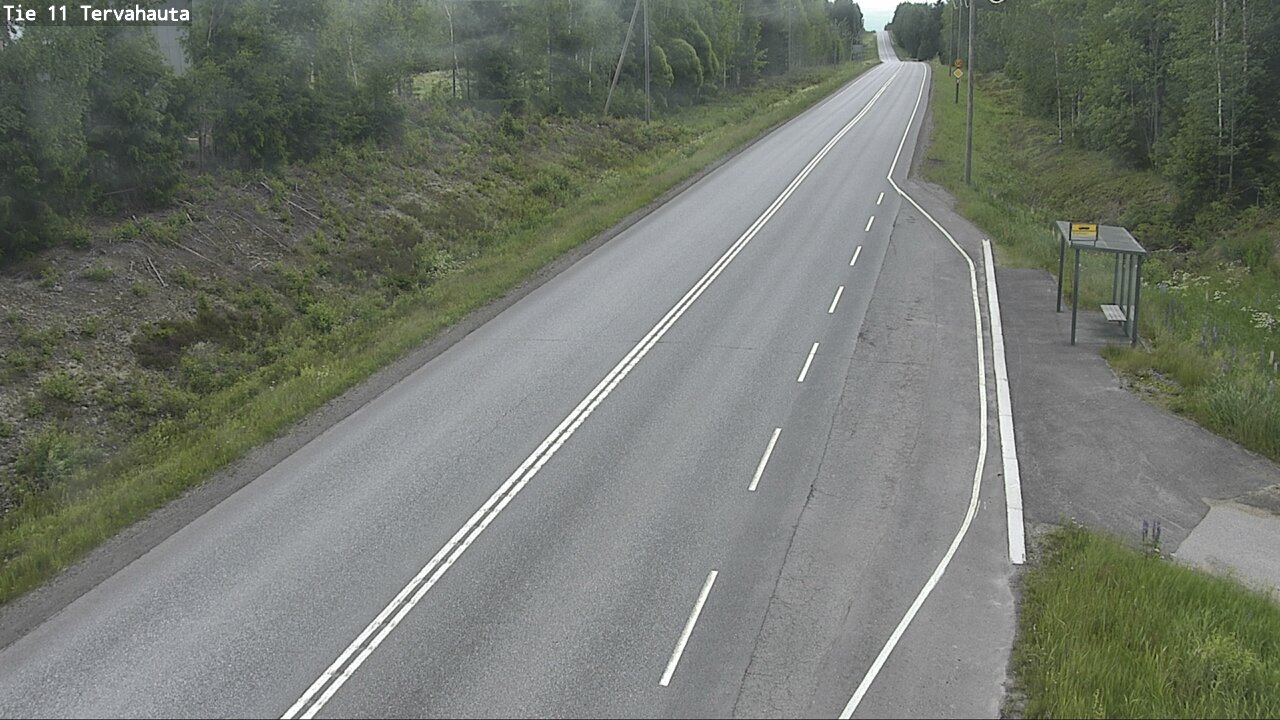 Weather Camera Image Road 11 Sastamala Tervahauta, Sastamala, Satakunta