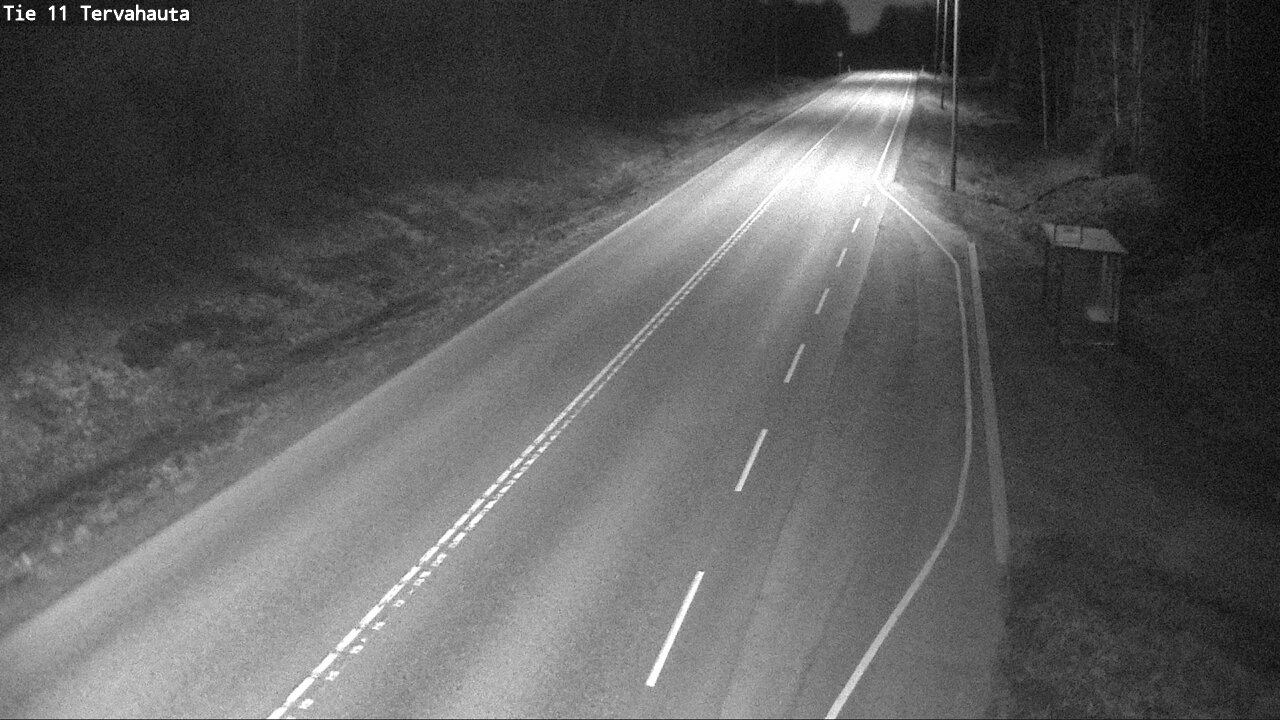 Weather Camera Image Väg 11 Sastamala Tervahauta, Sastamala, Satakunta
