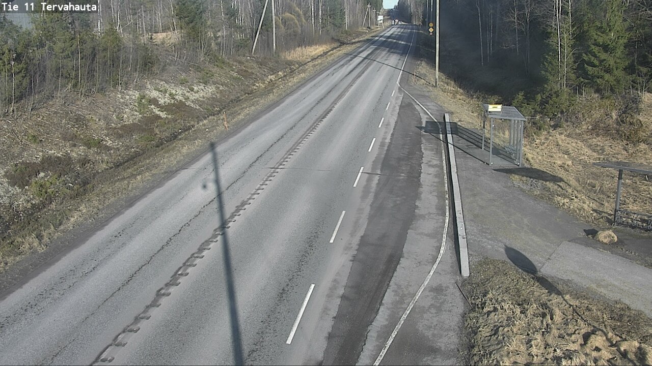 Weather Camera Image Väg 11 Sastamala Tervahauta, Sastamala, Satakunta