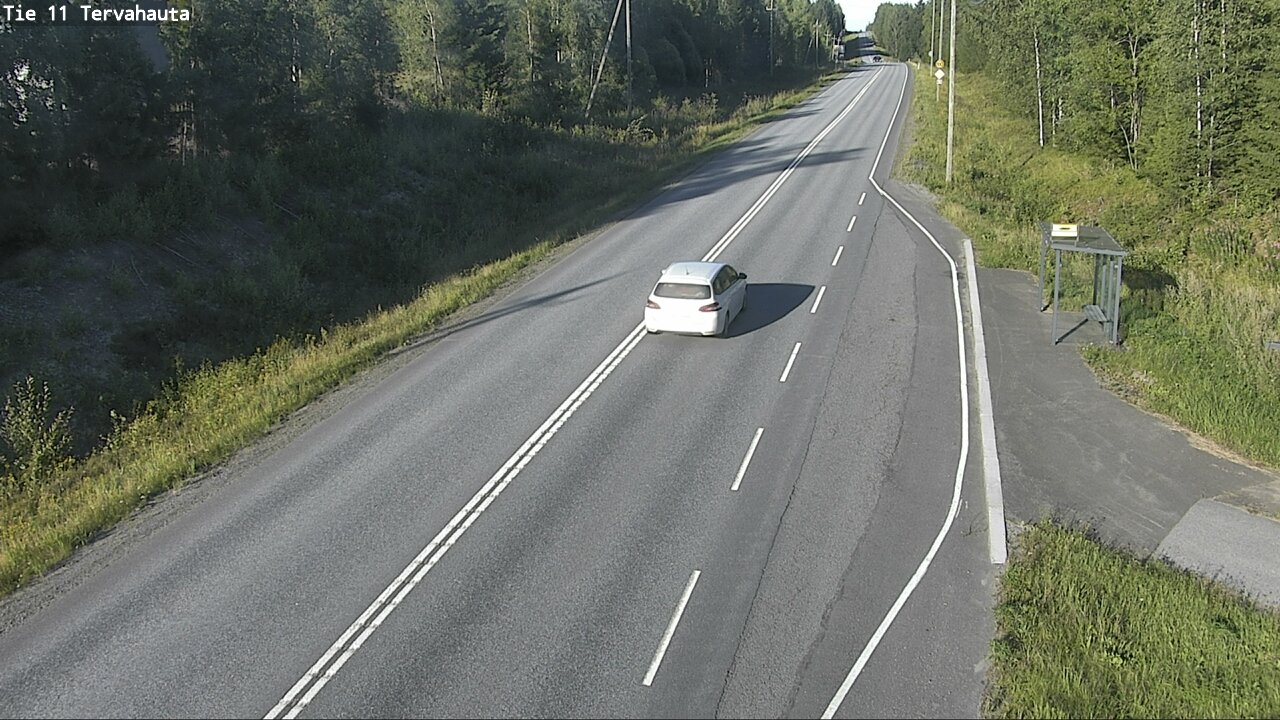 Weather Camera Image Road 11 Sastamala Tervahauta, Sastamala, Satakunta