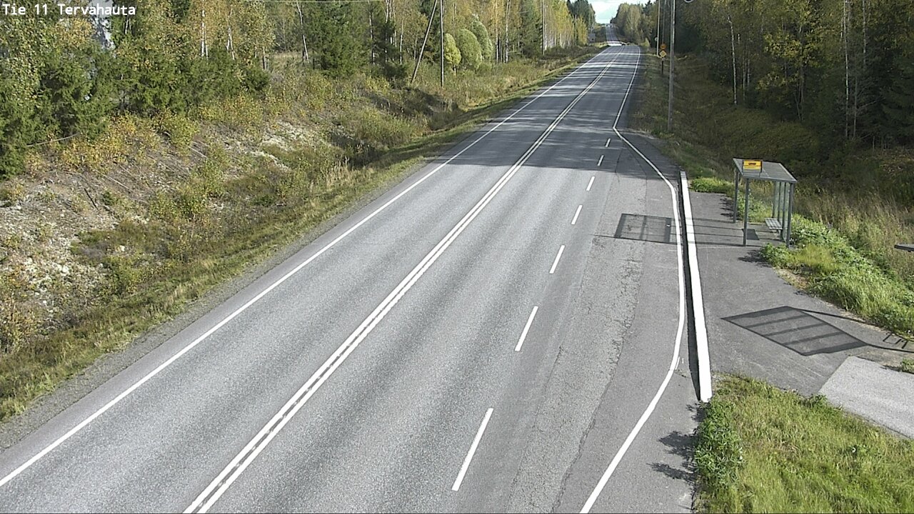 Weather Camera Image Väg 11 Sastamala Tervahauta, Sastamala, Satakunta
