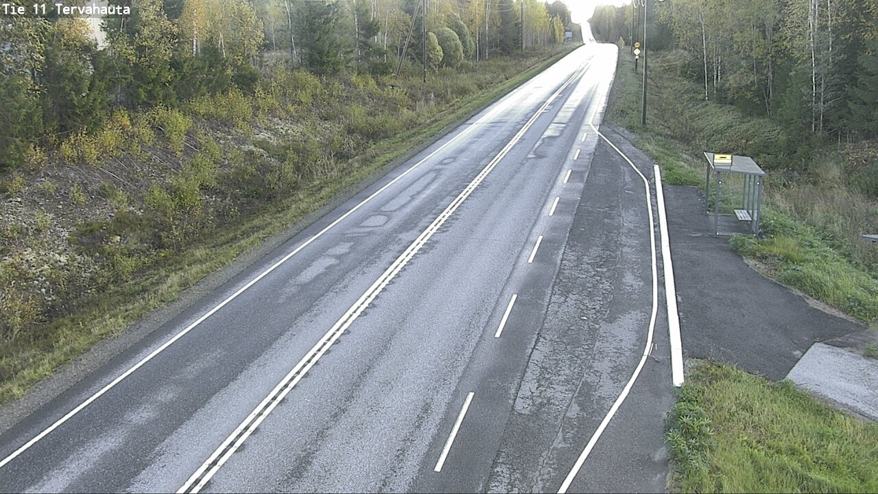 Weather Camera Image Väg 11 Sastamala Tervahauta, Sastamala, Satakunta