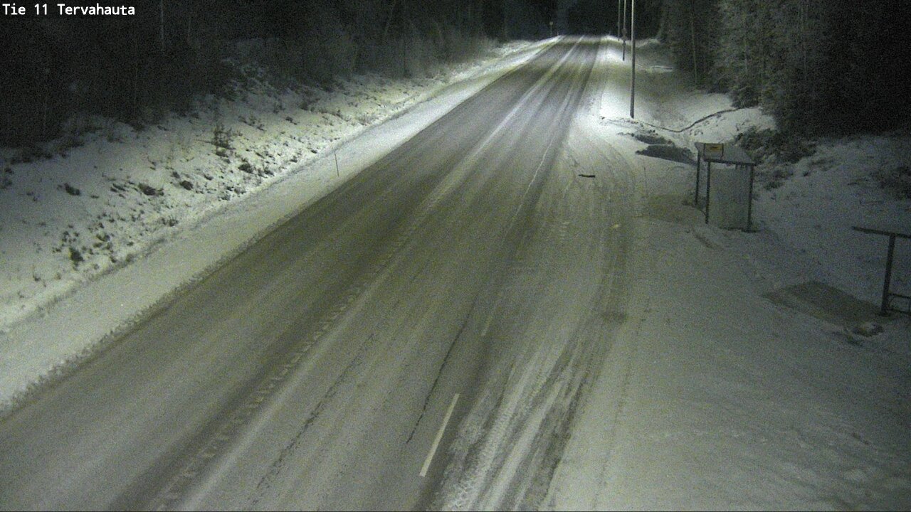 Weather Camera Image Väg 11 Sastamala Tervahauta, Sastamala, Satakunta