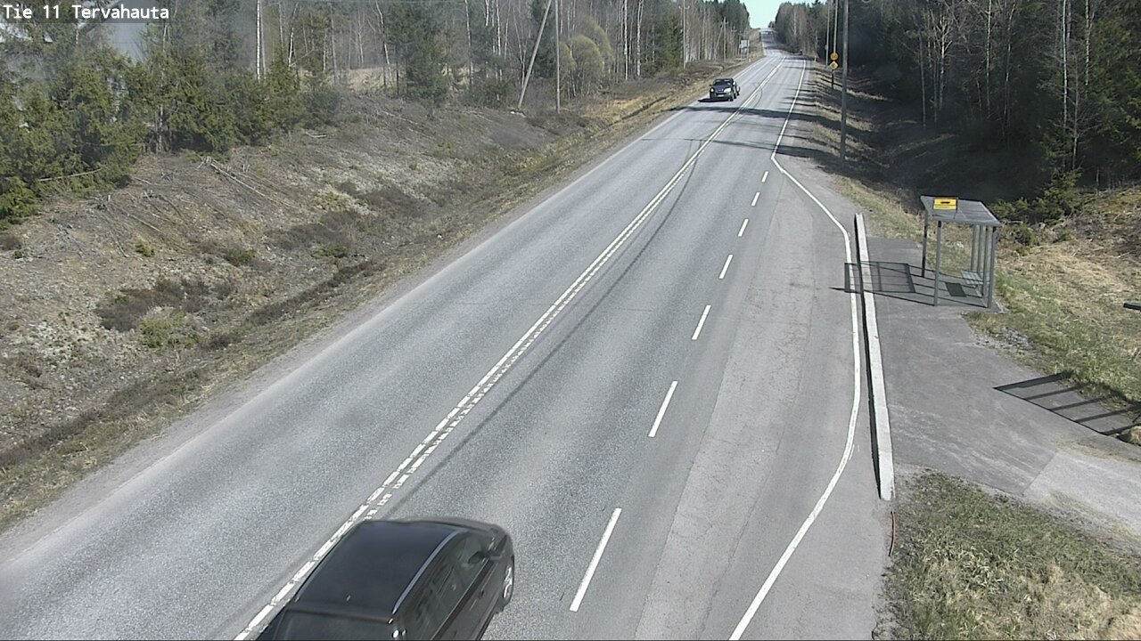 Weather Camera Image Väg 11 Sastamala Tervahauta, Sastamala, Satakunta