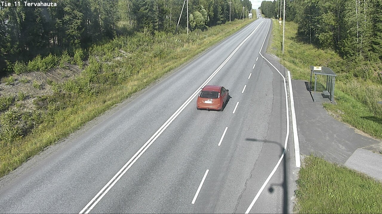 Weather Camera Image Road 11 Sastamala Tervahauta, Sastamala, Satakunta