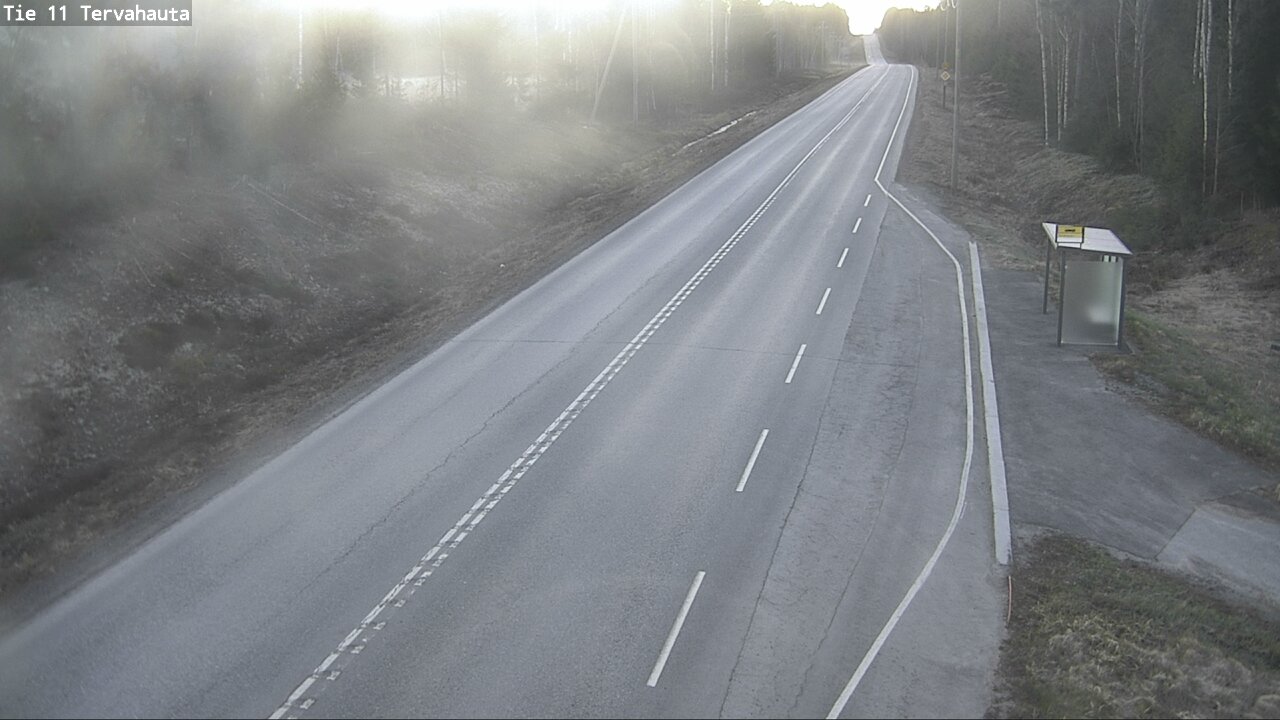Weather Camera Image Väg 11 Sastamala Tervahauta, Sastamala, Satakunta