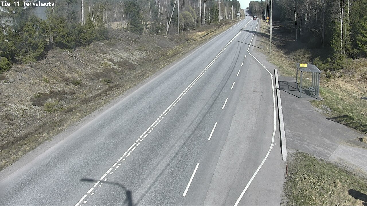 Weather Camera Image Väg 11 Sastamala Tervahauta, Sastamala, Satakunta