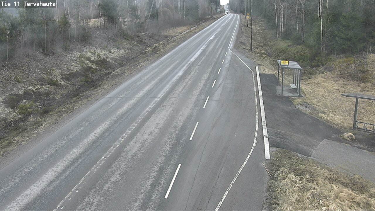 Weather Camera Image Väg 11 Sastamala Tervahauta, Sastamala, Satakunta