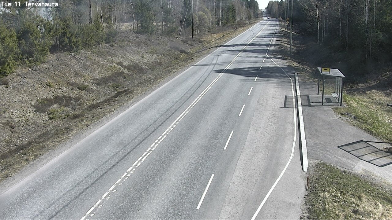 Weather Camera Image Väg 11 Sastamala Tervahauta, Sastamala, Satakunta