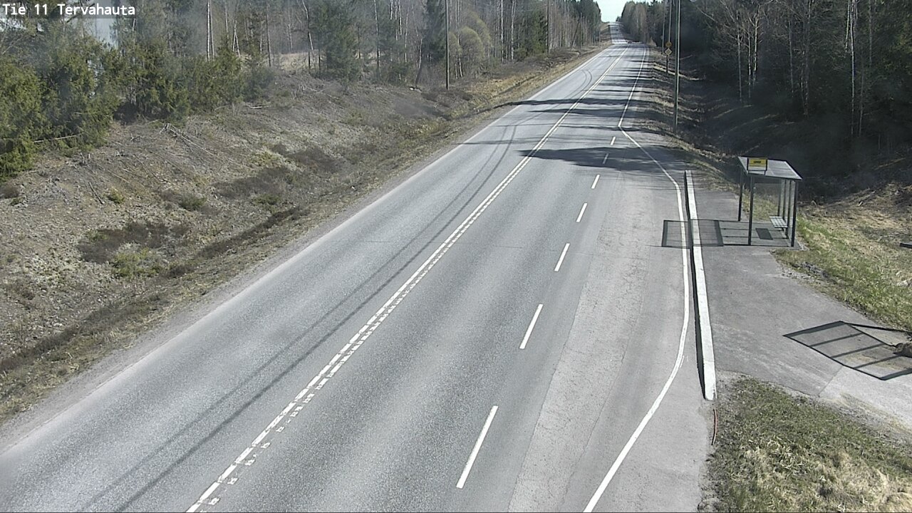 Weather Camera Image Väg 11 Sastamala Tervahauta, Sastamala, Satakunta