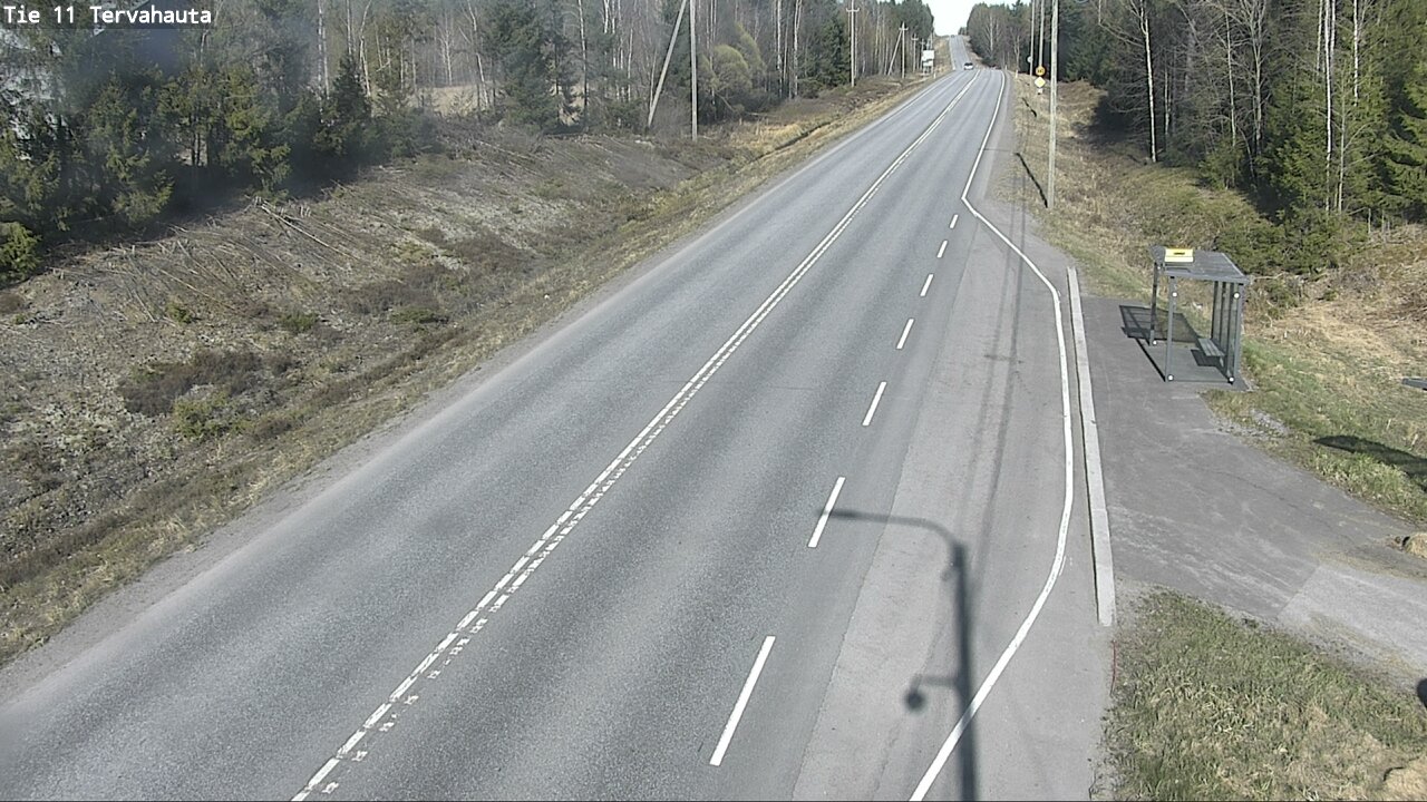Weather Camera Image Väg 11 Sastamala Tervahauta, Sastamala, Satakunta