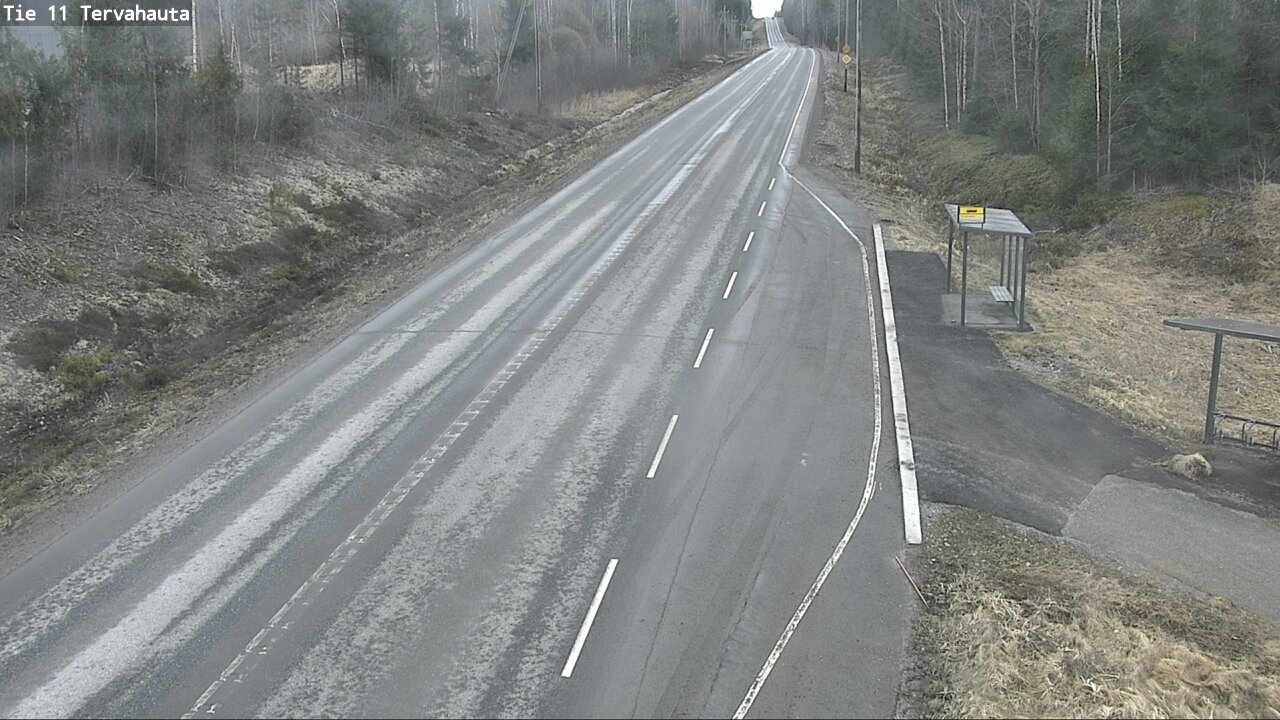 Weather Camera Image Väg 11 Sastamala Tervahauta, Sastamala, Satakunta