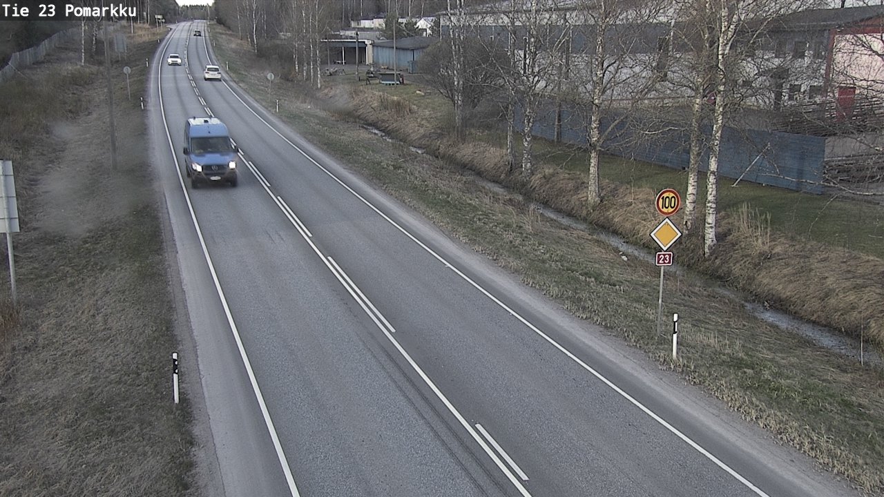 Kelikamerat Kuva Tie 23 Pomarkku, Pomarkku, Satakunta