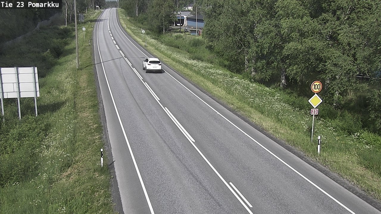 Kelikamerat Kuva Tie 23 Pomarkku, Pomarkku, Satakunta