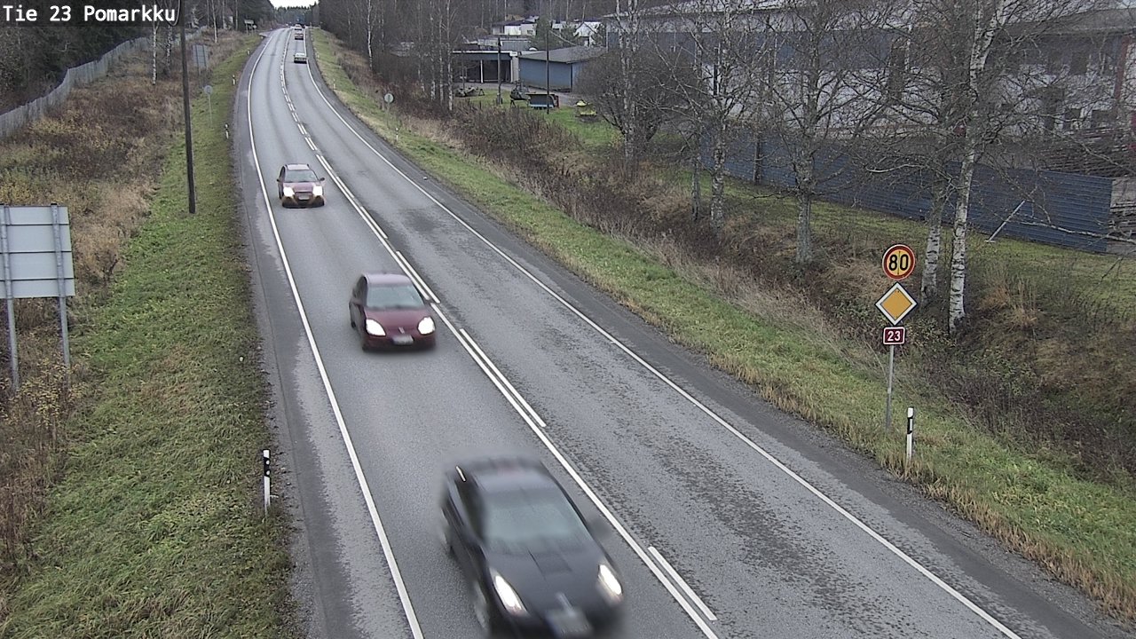 Kelikamerat Kuva Tie 23 Pomarkku, Pomarkku, Satakunta