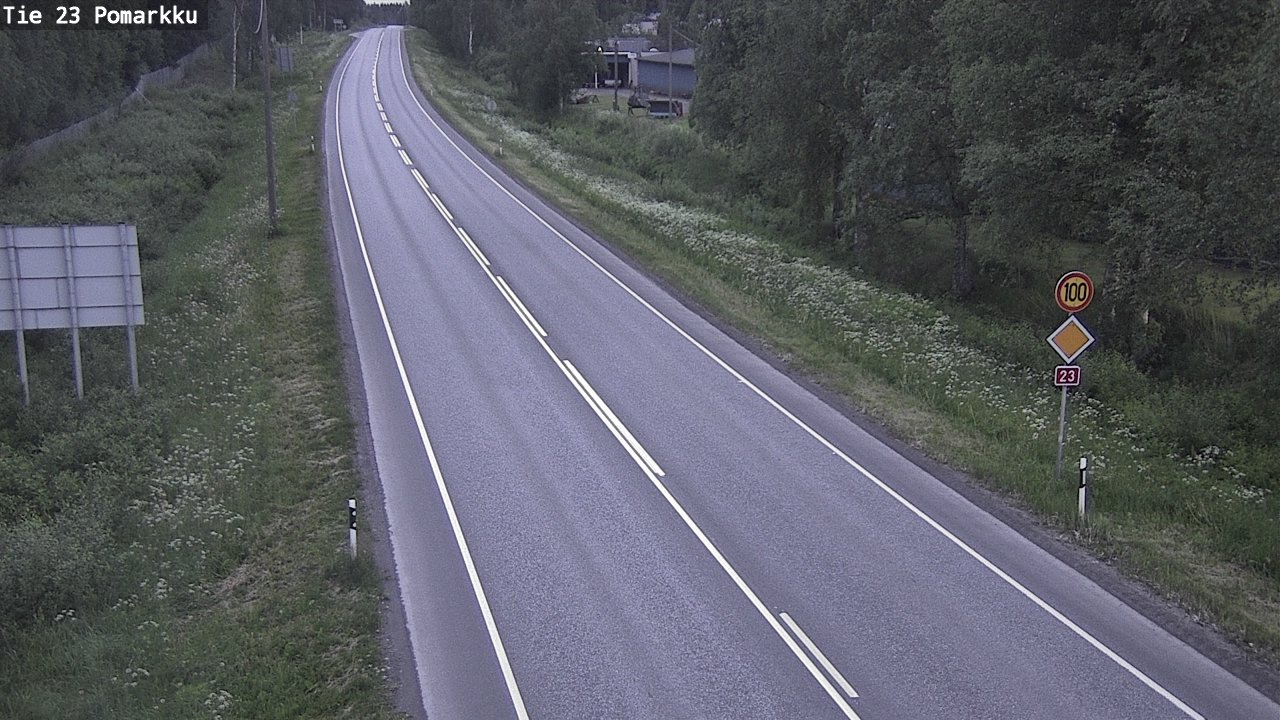 Kelikamerat Kuva Tie 23 Pomarkku, Pomarkku, Satakunta