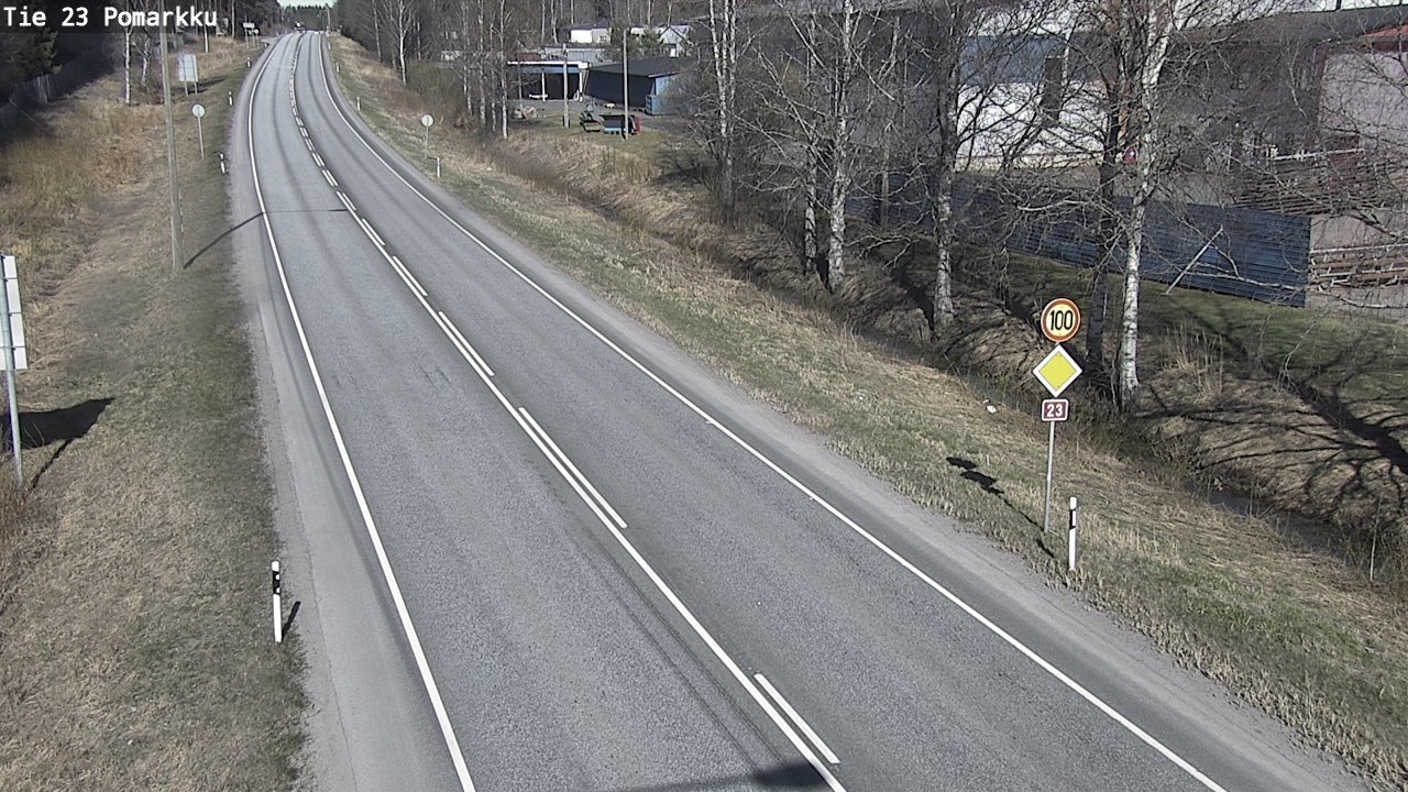 Kelikamerat Kuva Tie 23 Pomarkku, Pomarkku, Satakunta