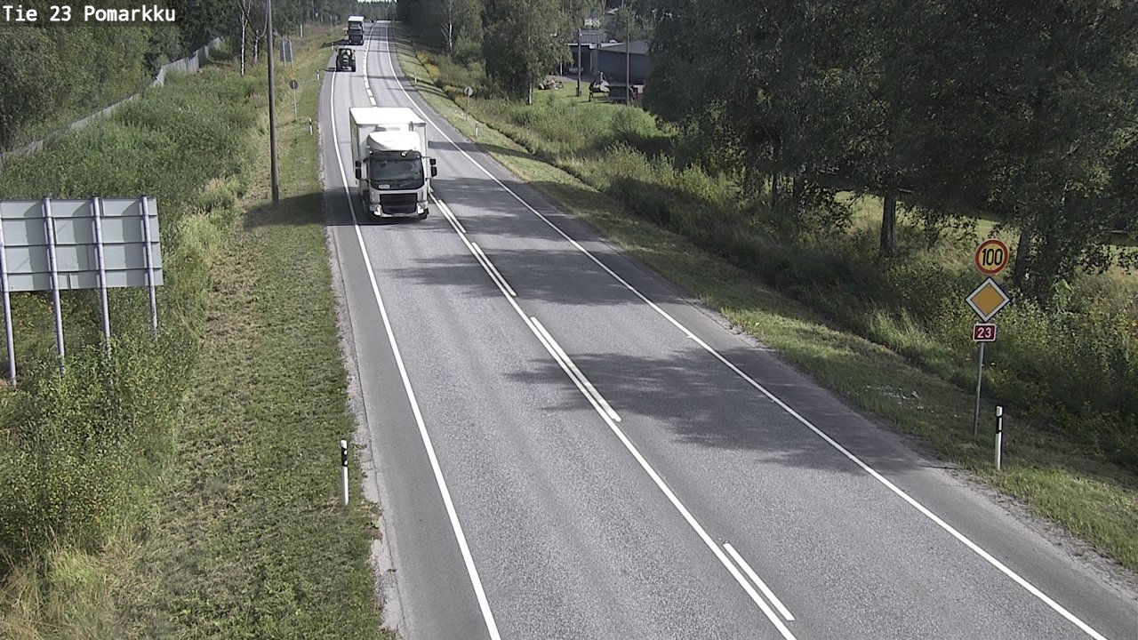 Kelikamerat Kuva Tie 23 Pomarkku, Pomarkku, Satakunta