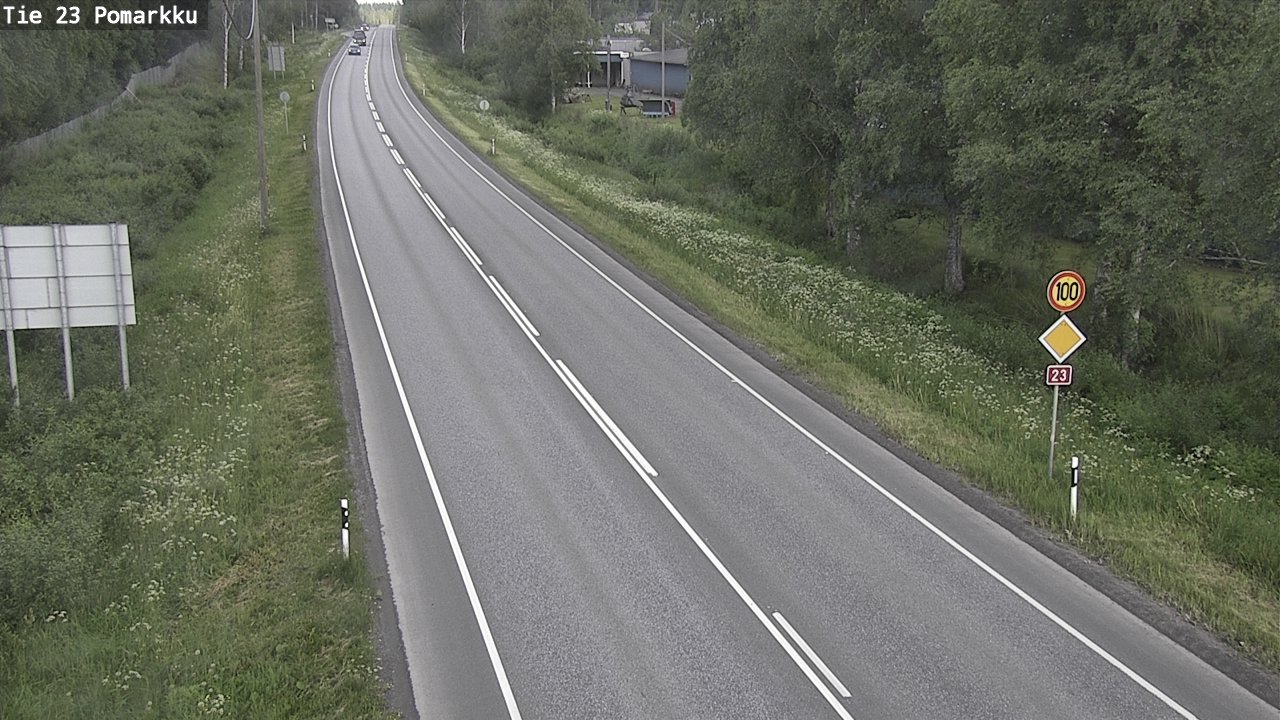 Kelikamerat Kuva Tie 23 Pomarkku, Pomarkku, Satakunta