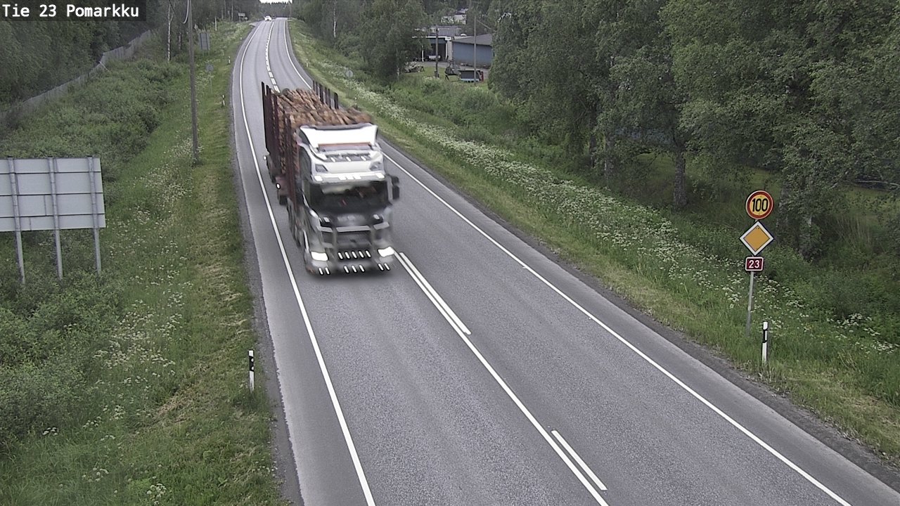 Kelikamerat Kuva Tie 23 Pomarkku, Pomarkku, Satakunta