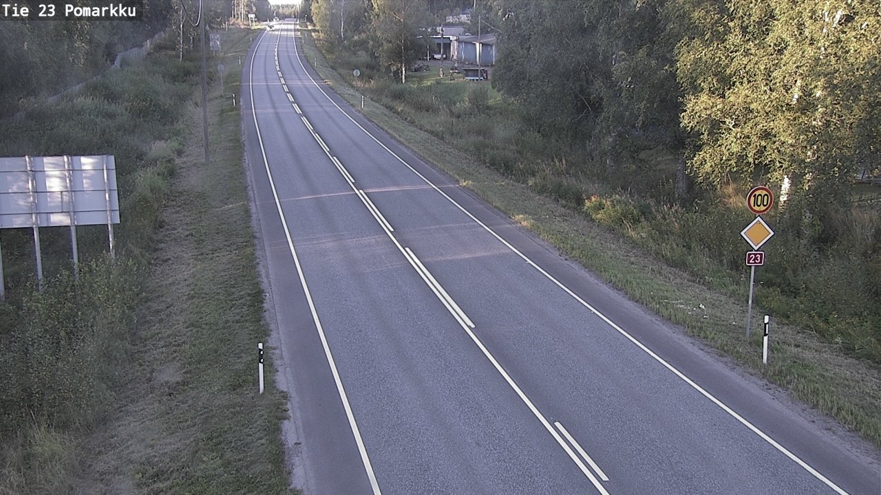 Kelikamerat Kuva Tie 23 Pomarkku, Pomarkku, Satakunta