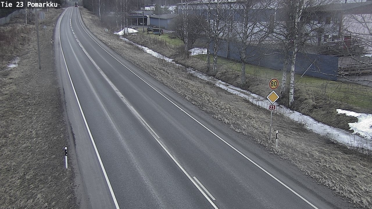 Kelikamerat Kuva Tie 23 Pomarkku, Pomarkku, Satakunta