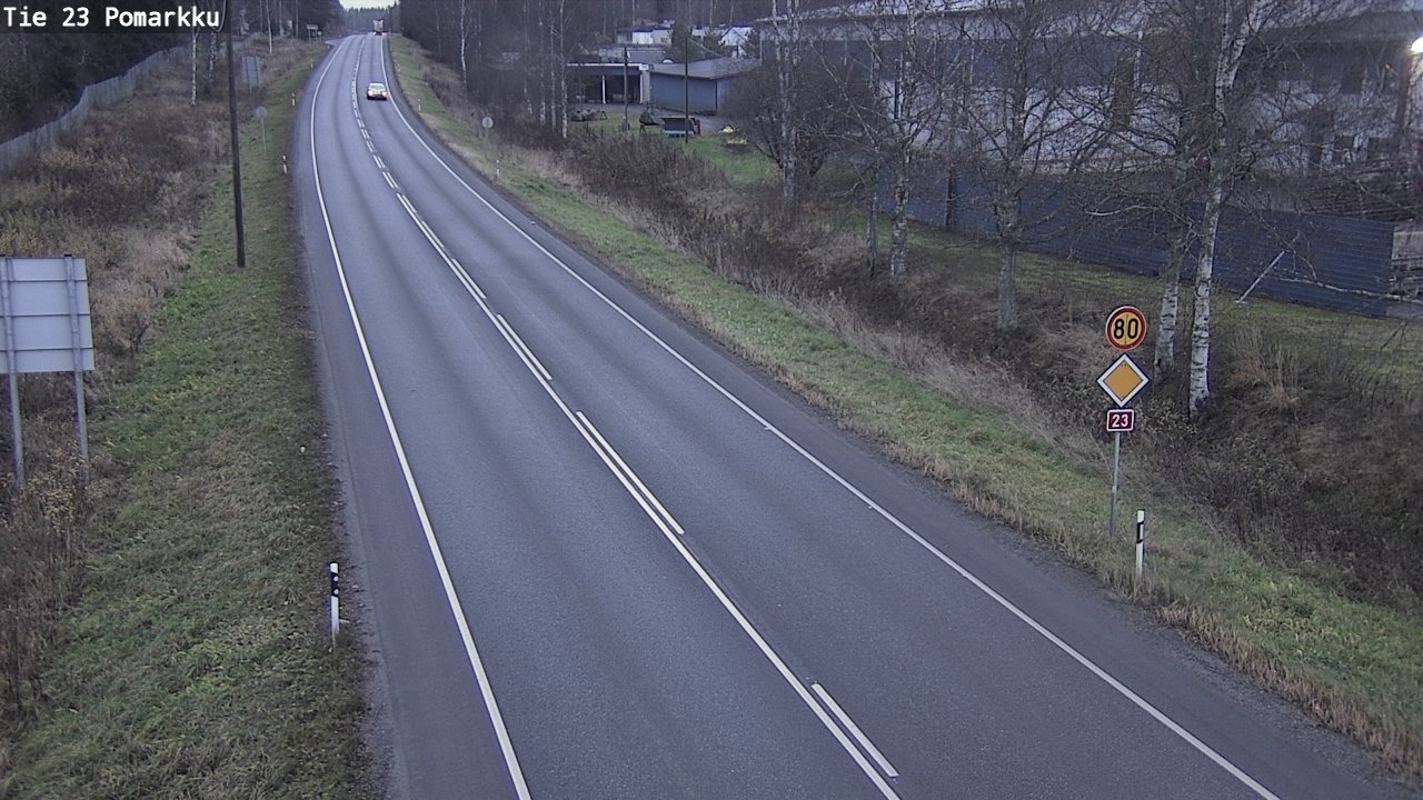 Kelikamerat Kuva Tie 23 Pomarkku, Pomarkku, Satakunta