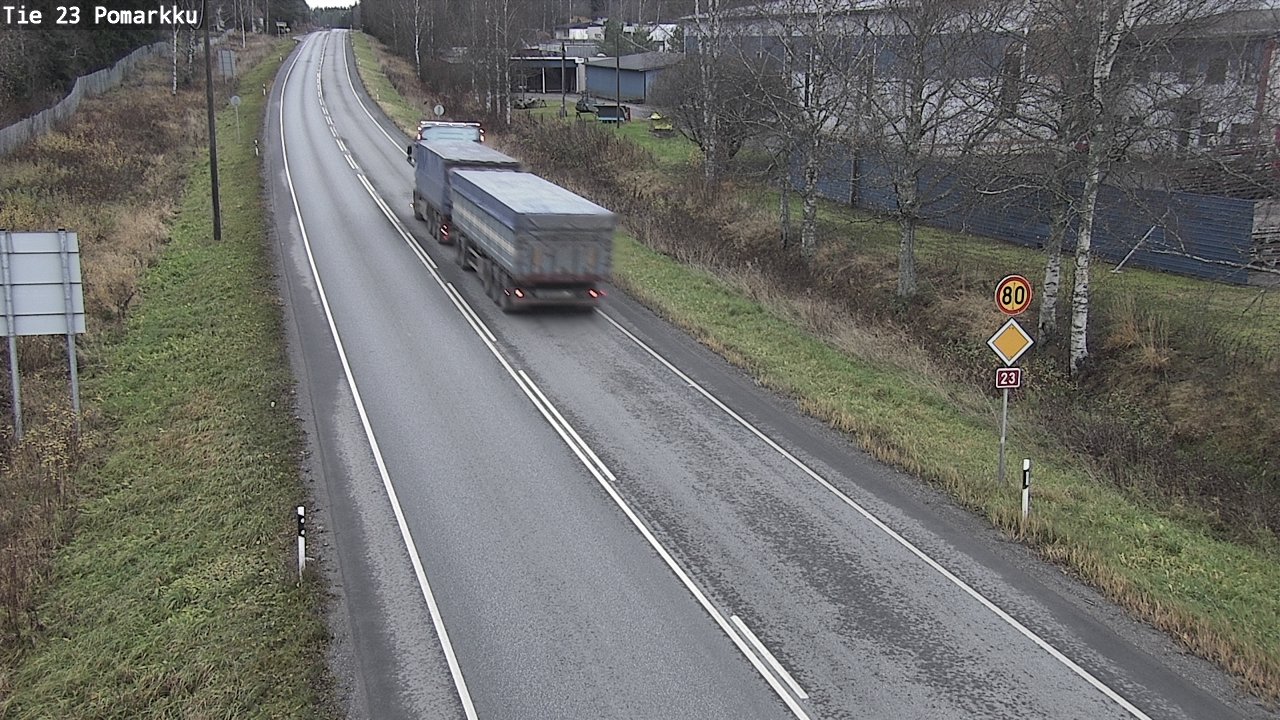 Kelikamerat Kuva Tie 23 Pomarkku, Pomarkku, Satakunta