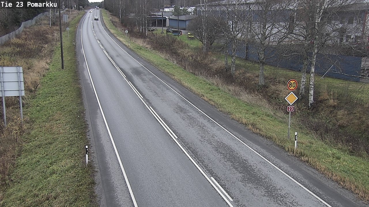 Kelikamerat Kuva Tie 23 Pomarkku, Pomarkku, Satakunta