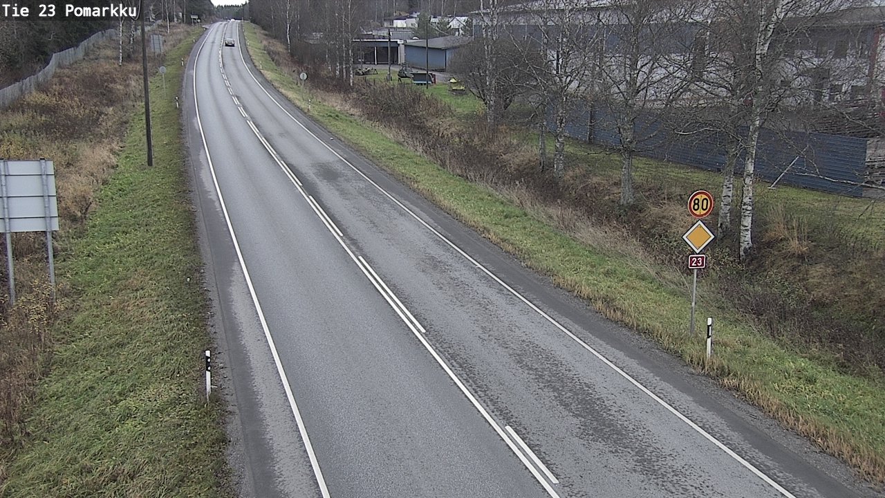 Kelikamerat Kuva Tie 23 Pomarkku, Pomarkku, Satakunta
