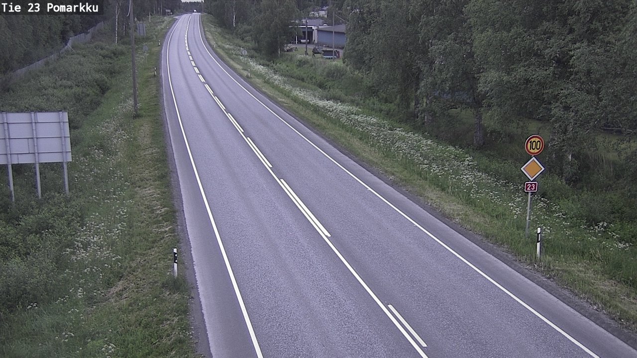 Kelikamerat Kuva Tie 23 Pomarkku, Pomarkku, Satakunta
