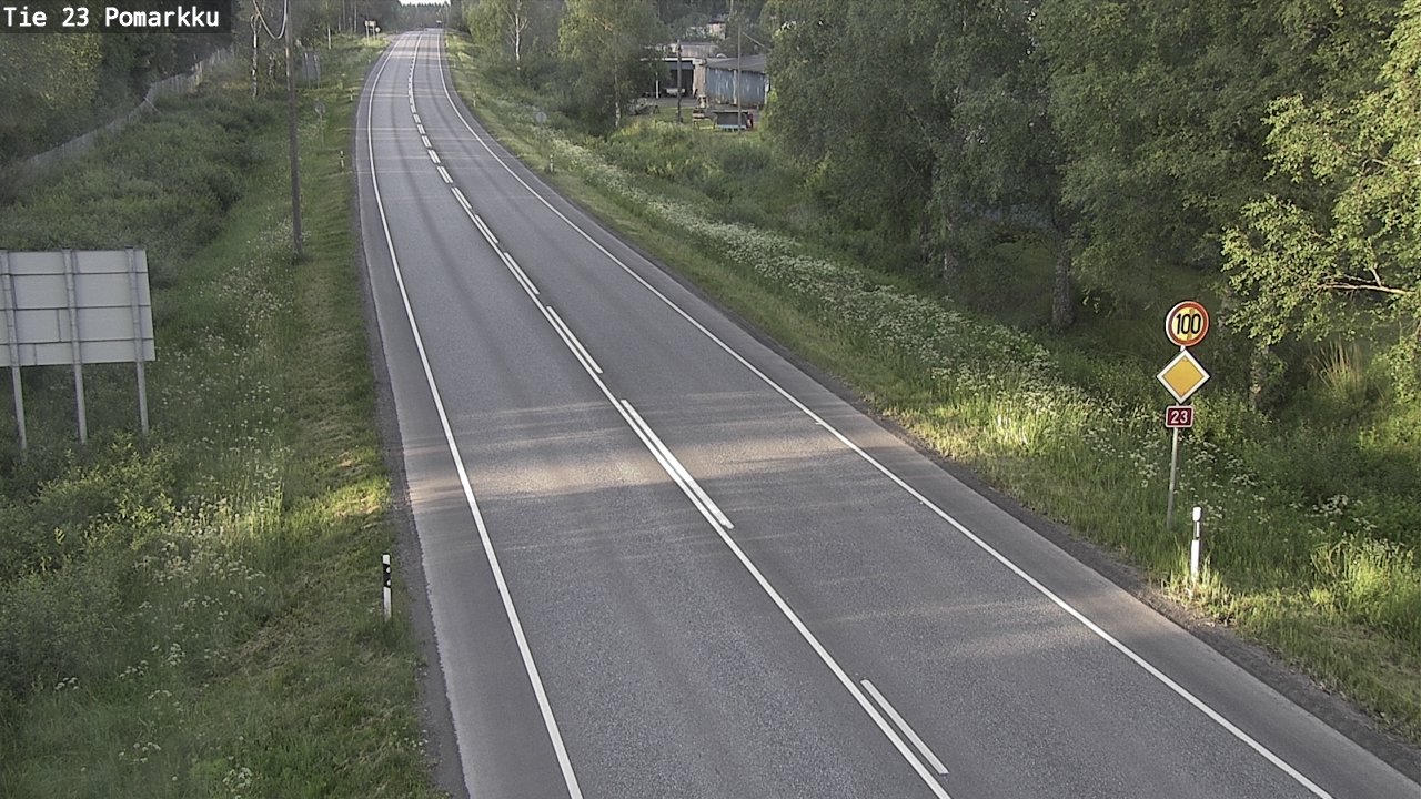Kelikamerat Kuva Tie 23 Pomarkku, Pomarkku, Satakunta
