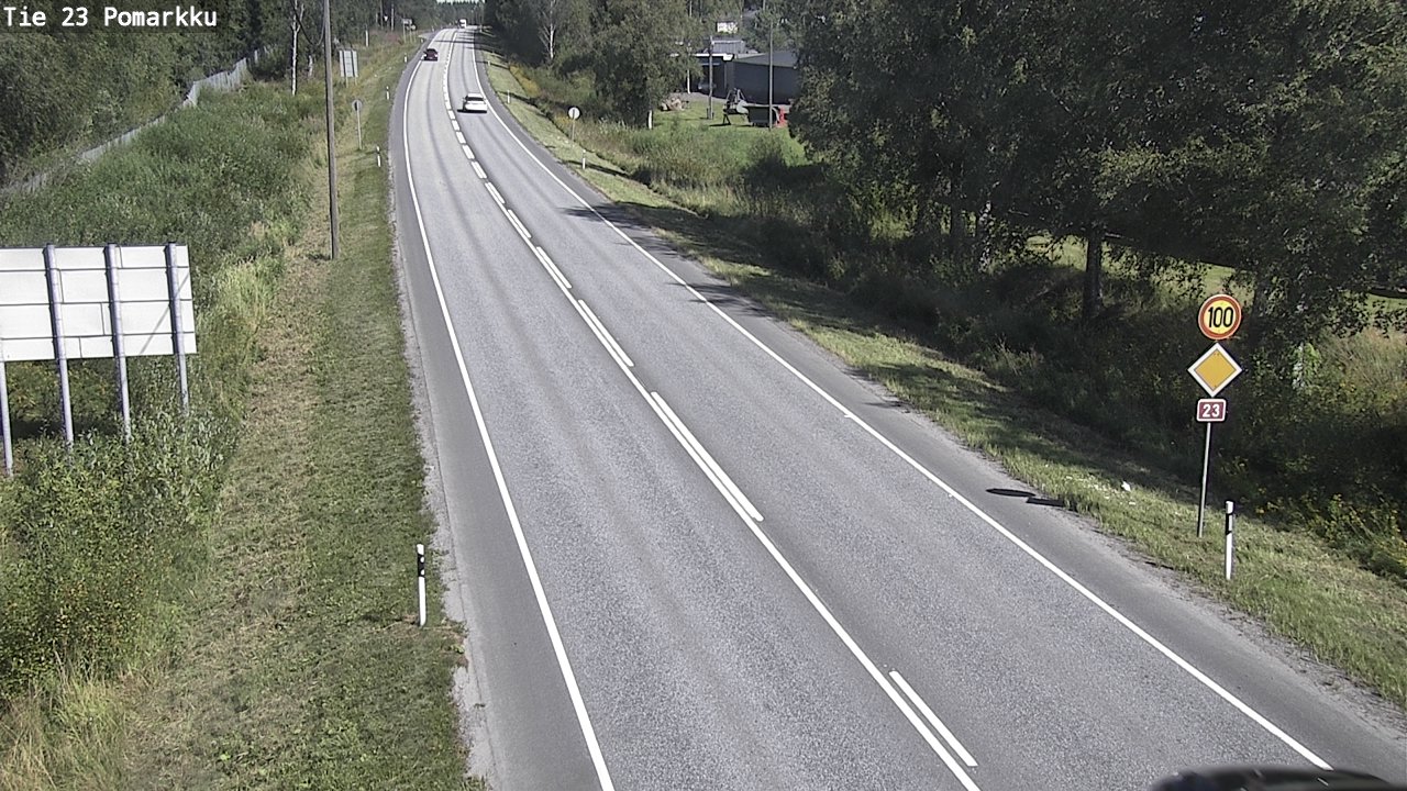 Kelikamerat Kuva Tie 23 Pomarkku, Pomarkku, Satakunta