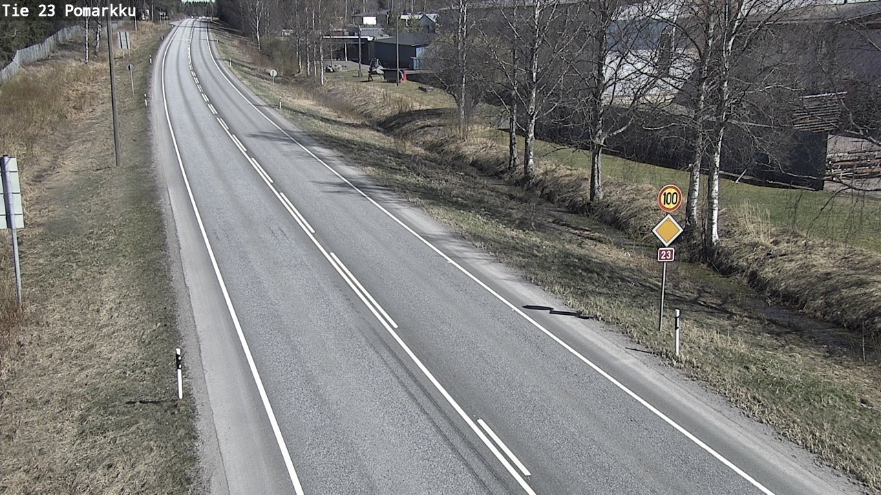 Kelikamerat Kuva Tie 23 Pomarkku, Pomarkku, Satakunta