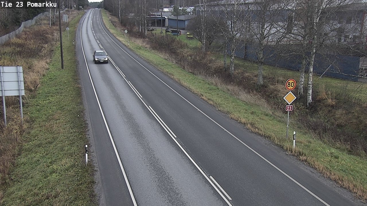 Kelikamerat Kuva Tie 23 Pomarkku, Pomarkku, Satakunta