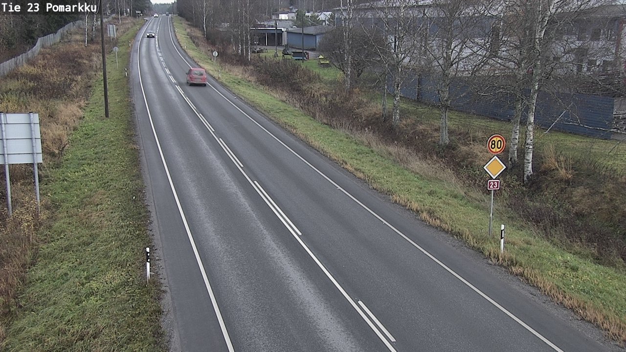 Kelikamerat Kuva Tie 23 Pomarkku, Pomarkku, Satakunta