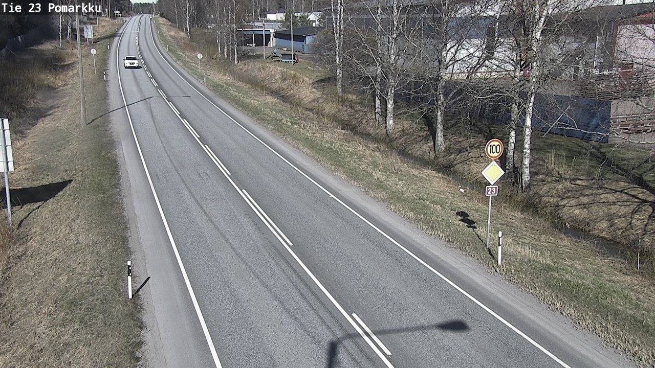 Kelikamerat Kuva Tie 23 Pomarkku, Pomarkku, Satakunta