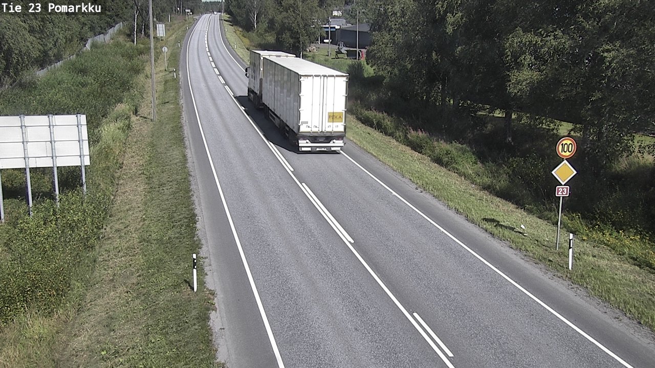 Kelikamerat Kuva Tie 23 Pomarkku, Pomarkku, Satakunta