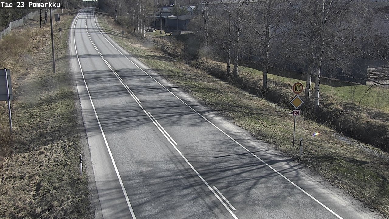 Kelikamerat Kuva Tie 23 Pomarkku, Pomarkku, Satakunta