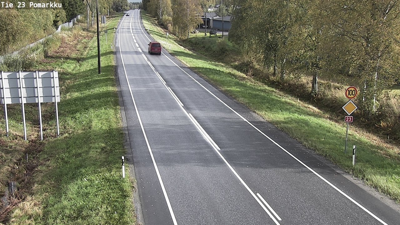 Kelikamerat Kuva Tie 23 Pomarkku, Pomarkku, Satakunta
