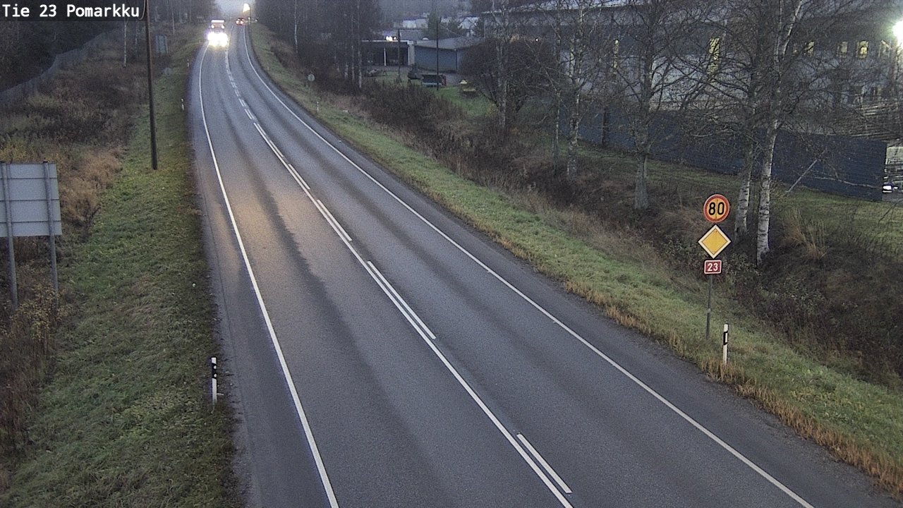 Kelikamerat Kuva Tie 23 Pomarkku, Pomarkku, Satakunta