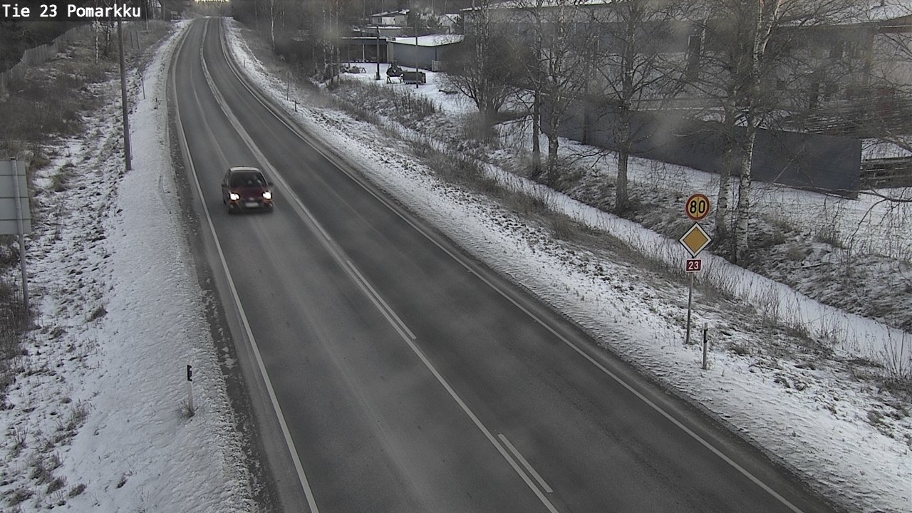 Kelikamerat Kuva Tie 23 Pomarkku, Pomarkku, Satakunta