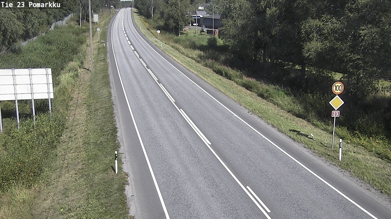 Kelikamerat Kuva Tie 23 Pomarkku, Pomarkku, Satakunta