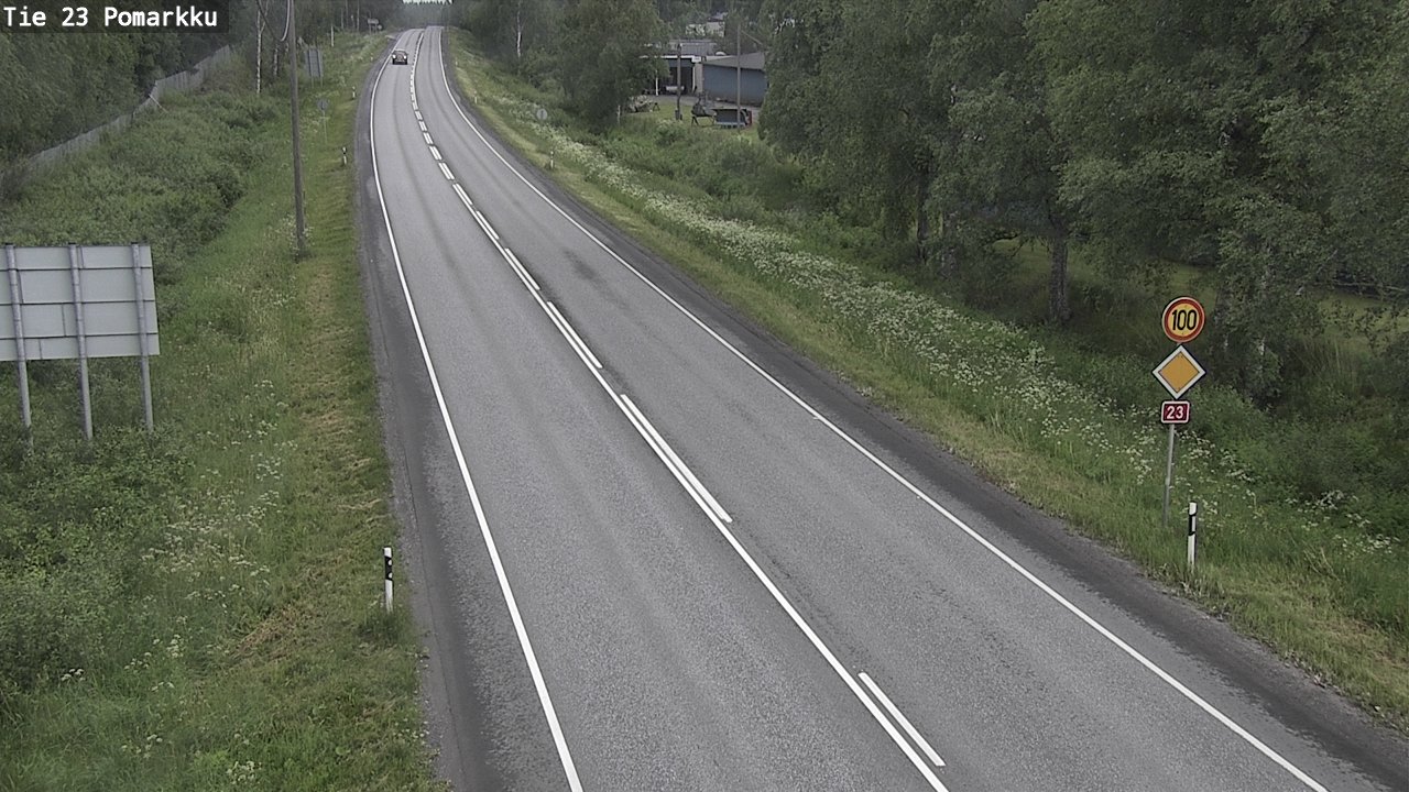 Kelikamerat Kuva Tie 23 Pomarkku, Pomarkku, Satakunta