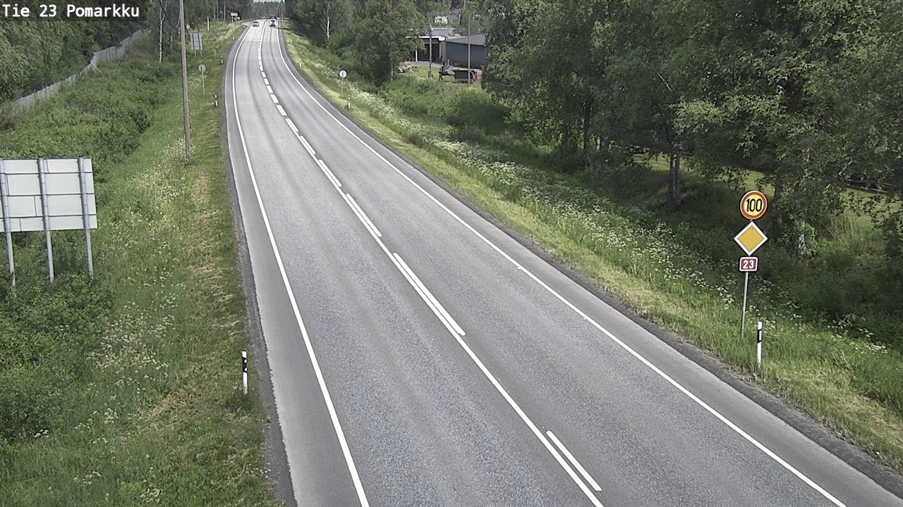 Kelikamerat Kuva Tie 23 Pomarkku, Pomarkku, Satakunta